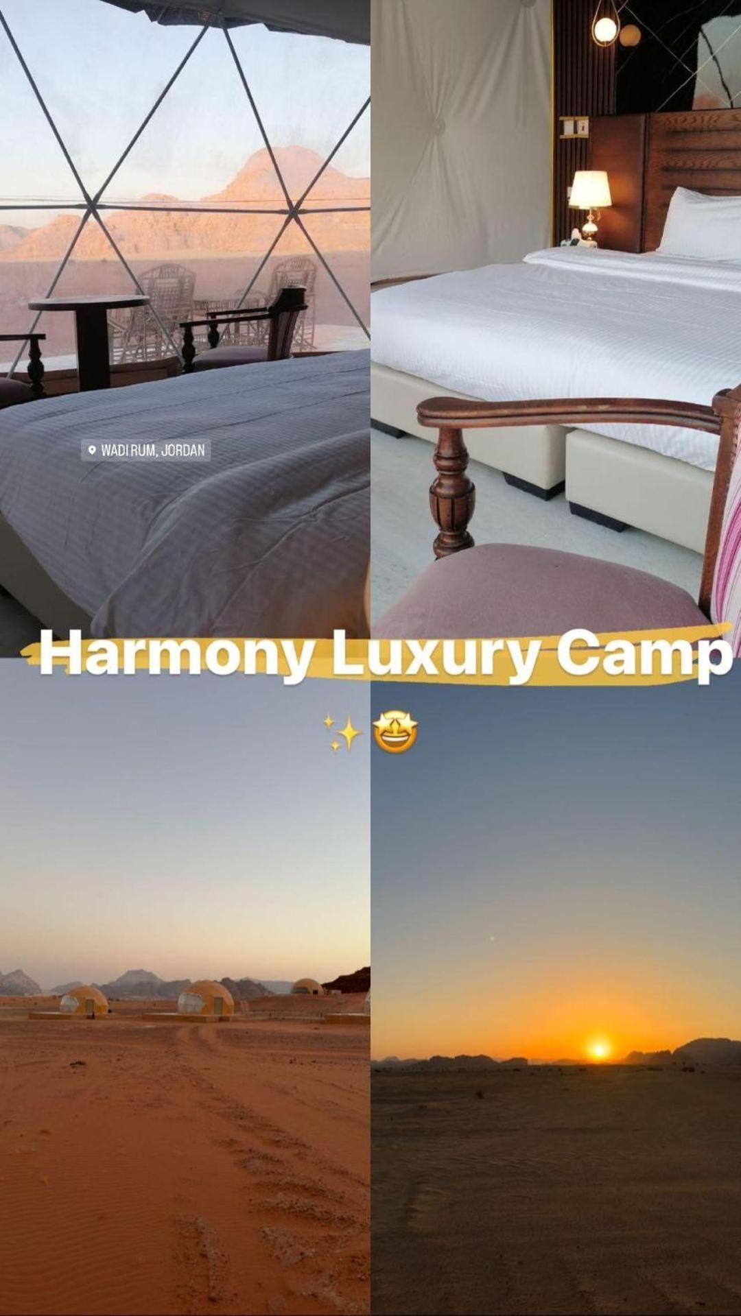 瓦迪拉姆 Harmony Luxury Camp酒店 外观 照片